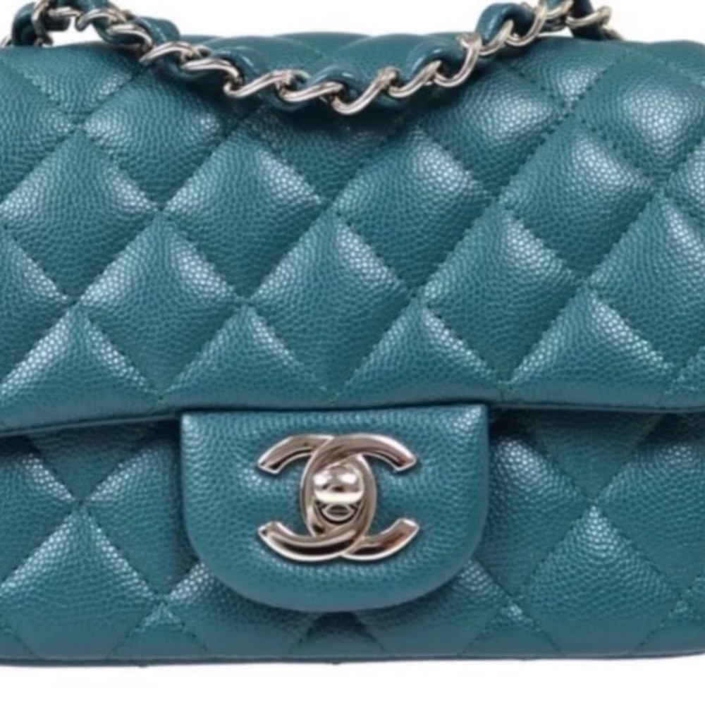 Collectors piece authentic teal Chanel